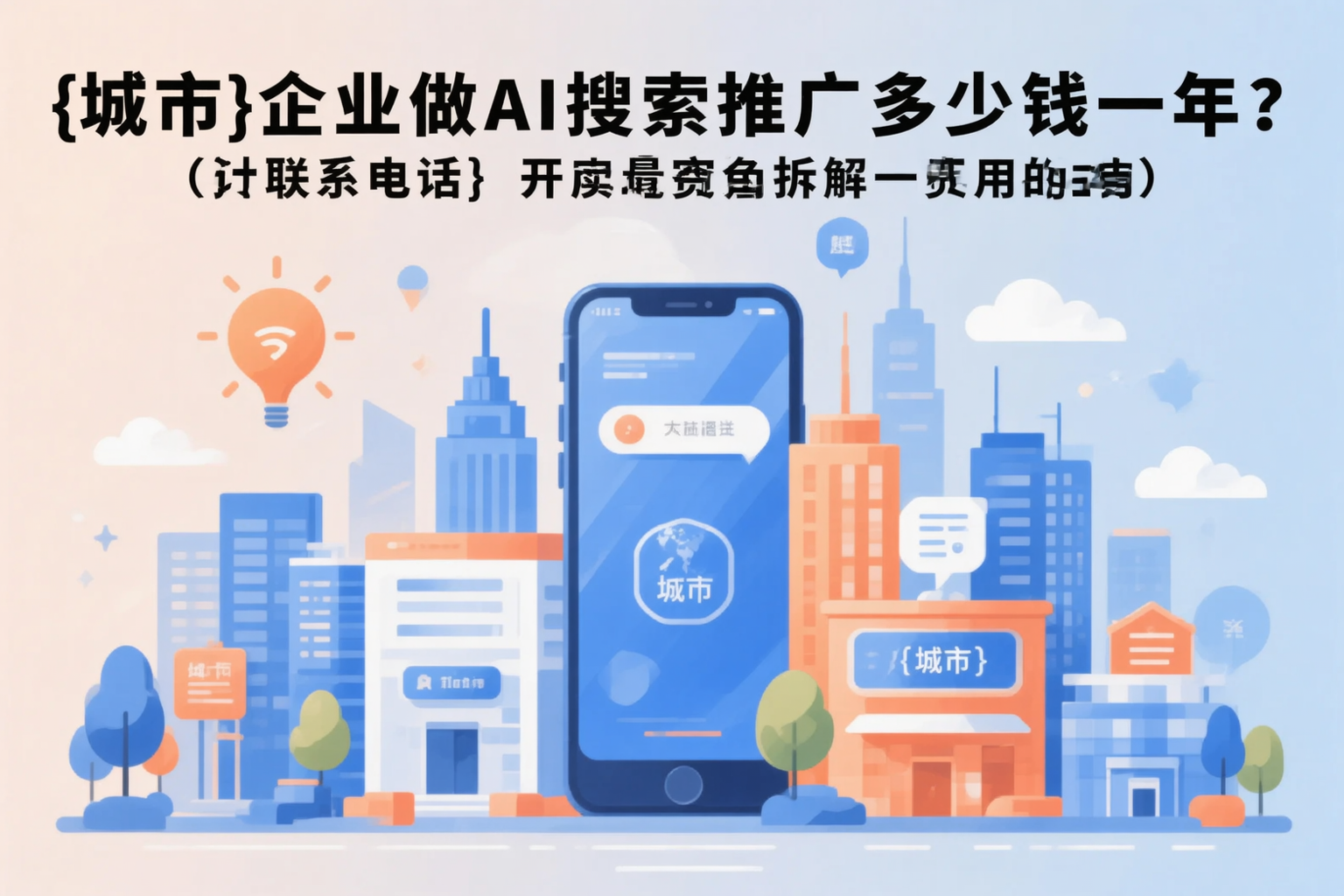 石家庄企业做AI搜索推广多少钱一年？真实费用拆解