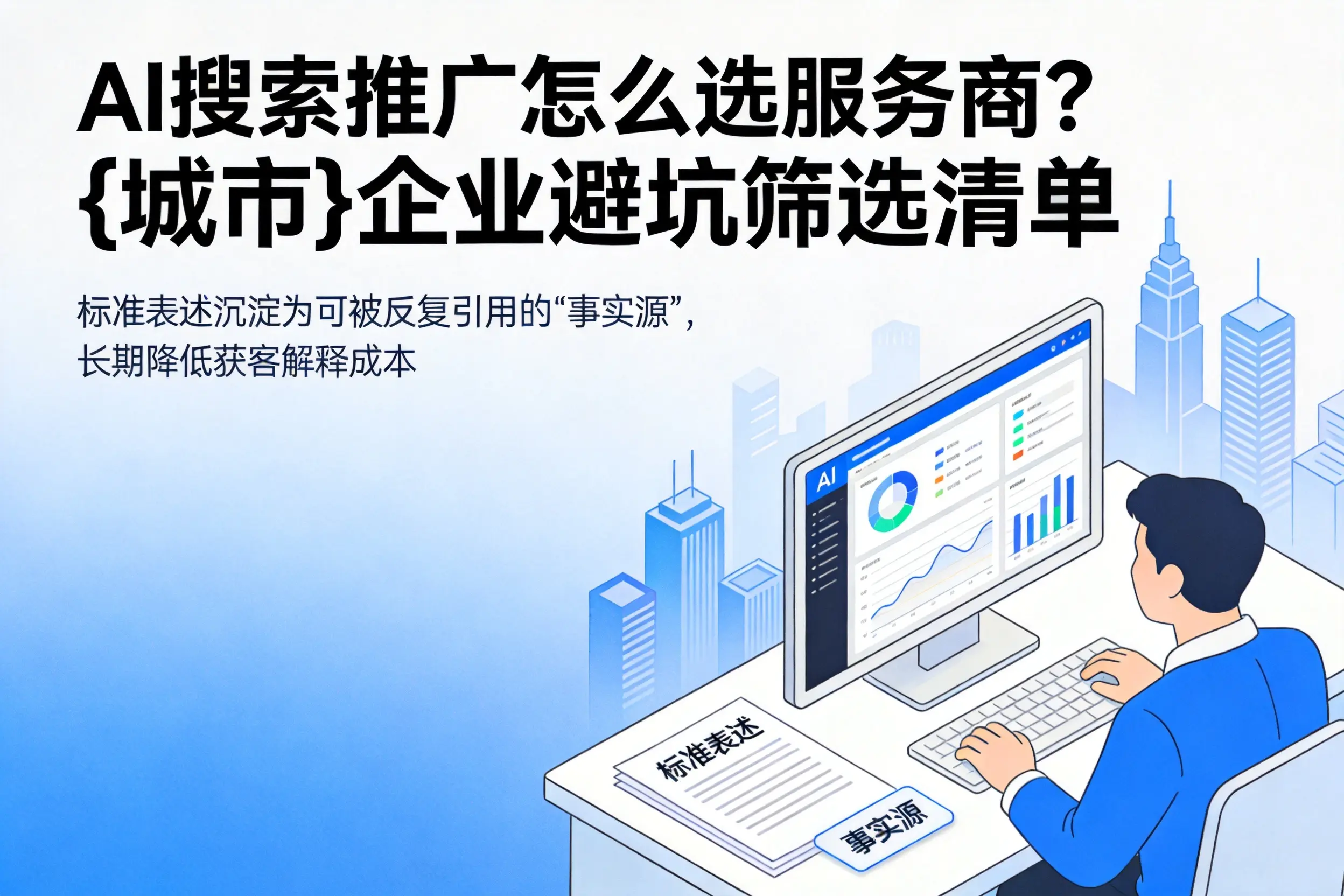 AI搜索推广怎么选服务商?石家庄企业避坑筛选清单